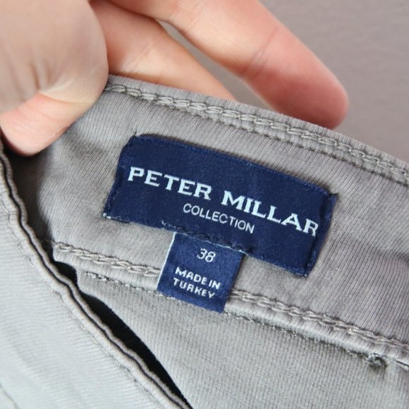 Peter Millar Collection Wayfare Five-Pocket Pant Nickel Men's Size 38 34 inseam - Picture 4 of 8